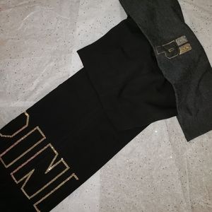 VS PINK BLING YOGA PANTS